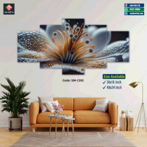 Flowers Wall Canvas - SM-C592