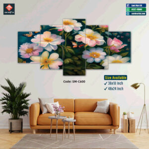 Flowers Wall Canvas - SM-C600
