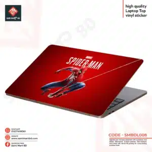 Laptop Top Cover Vinyl Sticker | Waterproof Premium Laptop Skin | SMBDL008 - Image 1