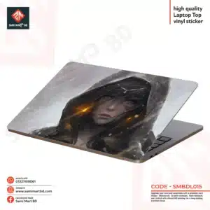 Laptop Top Cover Vinyl Sticker | Waterproof Premium Laptop Skin | SMBDL015 - Image 1